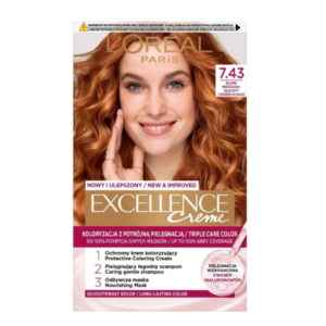 L'Oreal Excellence Creme, 7.43 Copper Blonde