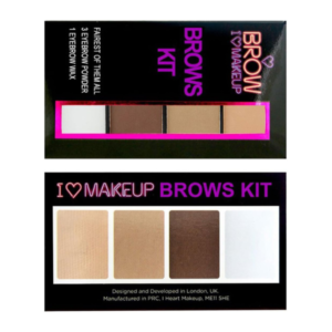 MAKEUP REVOLUTION - I ♡ Makeup - Brow Kit - Fairest of Them All -Light - Fair - Blonde