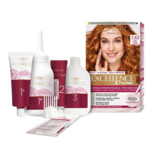 L'Oreal Excellence Creme, 7.43 Copper Blonde