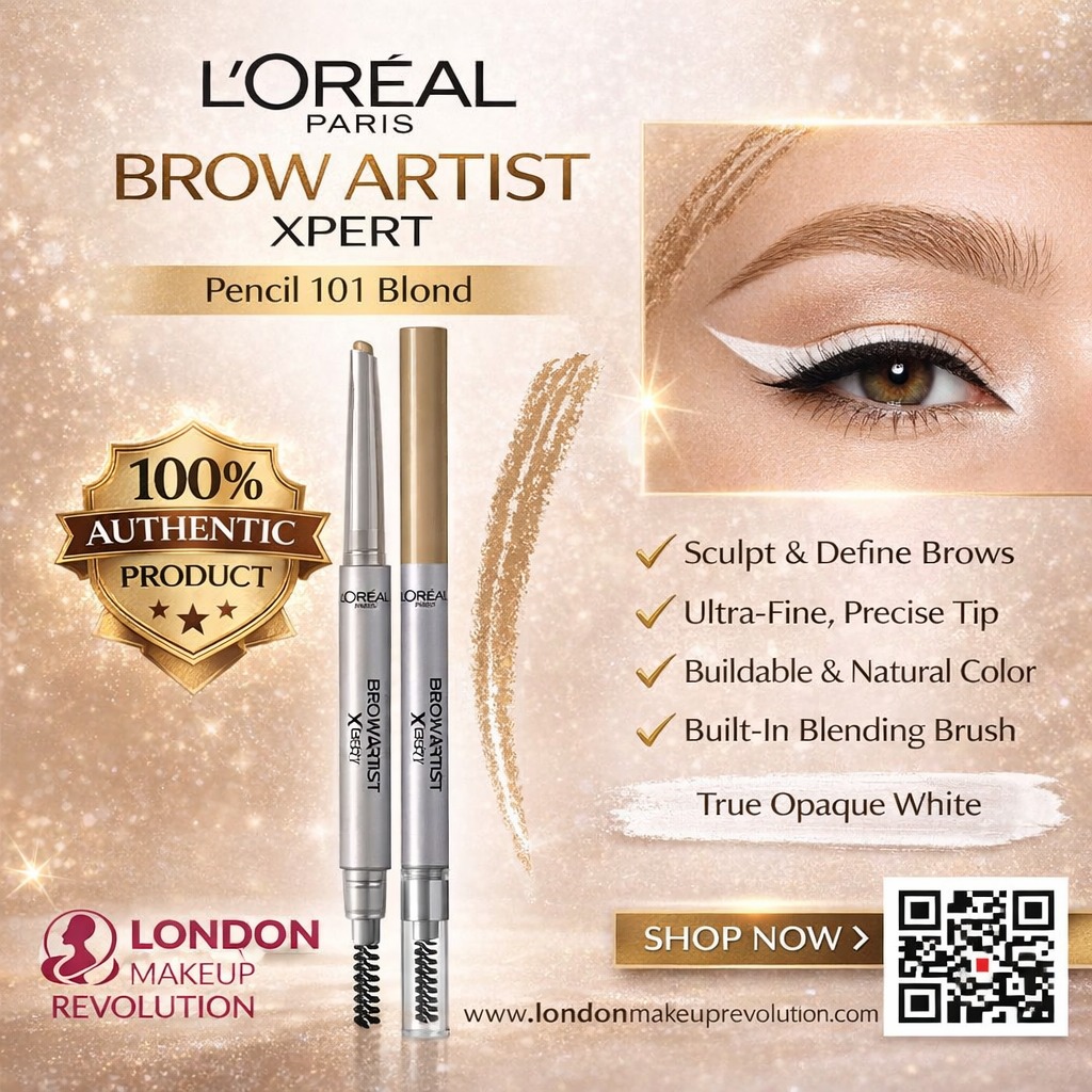 L'Oreal Paris Eyebrow Artist Xpert Pencil, 101 Blonde