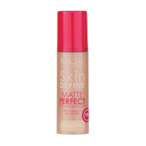 MUA Skin Define Matte Perfect Foundation Natual Ivory