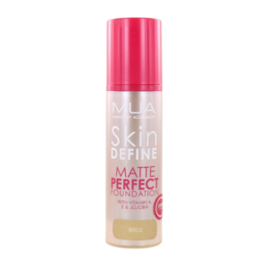 MUA Skin Define Matte Perfect Foundation Beige