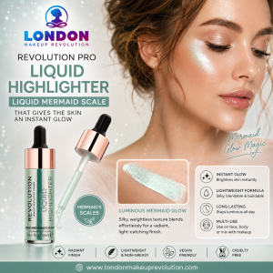 Makeup Revolution Liquid Highlighter Liquid Mermaid Scale