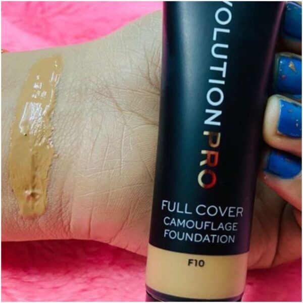 Revolution Pro Full Coverage Camouflage Foundation F-10 - Image 2