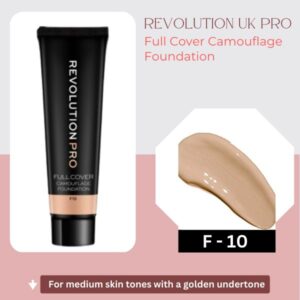 Revolution Pro Full Coverage Camouflage Foundation F-10