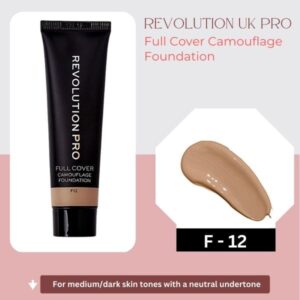 Revolution Pro Full Coverage Camouflage Foundation F-12