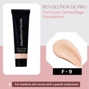 Revolution Pro Full Coverage Camouflage Foundation F-9