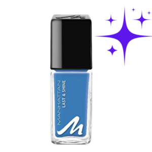 Manhattan Last & Shine Nail Polish BLUE IT'S COMPLICATED 850