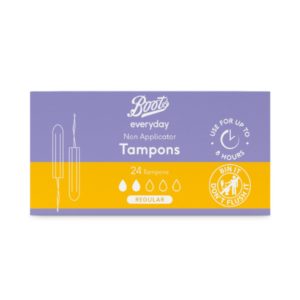 Boots Everyday Non Applicator Tampons Regular x24