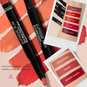 Absolute New York Demi-Matte Supreme Slim Lipstick (English Rose)