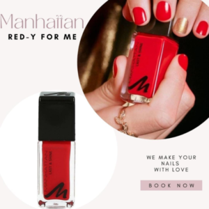 Manhattan Last & Shine Nail Polish 10ml RED-Y FOR ME 620