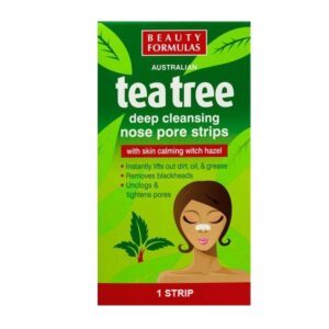 Beauty Formulas Tea Tree Nose Pore Strips 6's