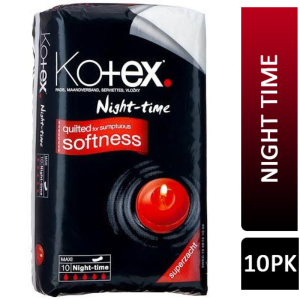 Kotex Maxi 10s Nightime | Pack of 10