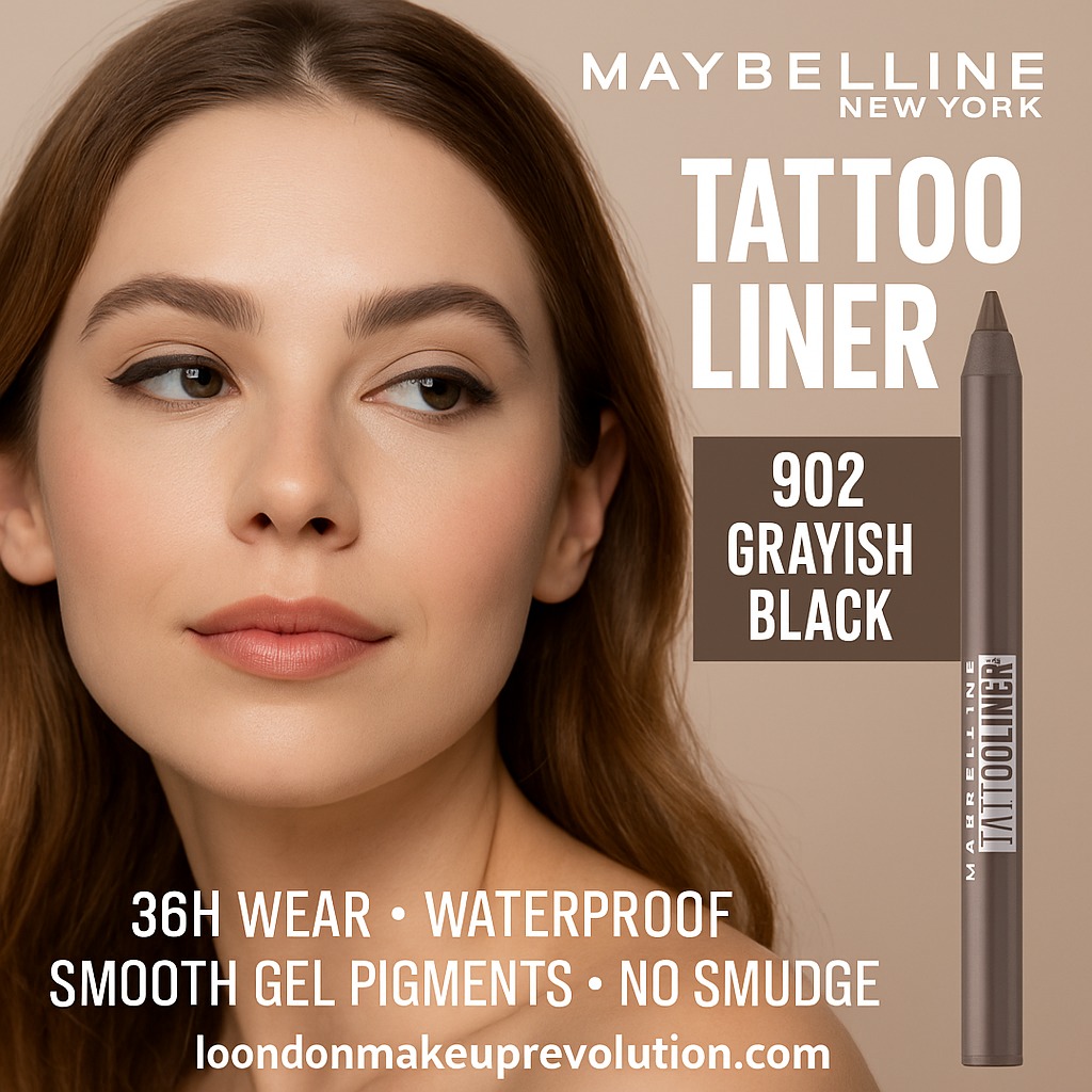 Maybelline New York Tatoo Liner Gel Pencil 902 Grayish Black