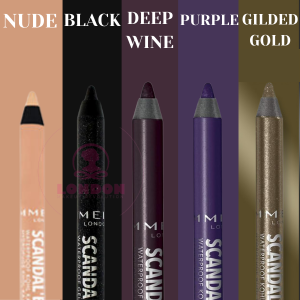 Rimmel london scandal'eyes waterproof kohl kajal eyeliner Black