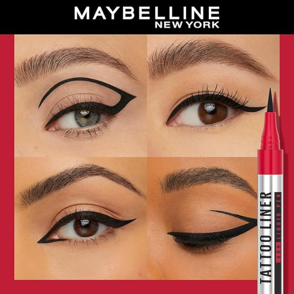 Maybelline Tattoo Liner 48h Liquid Pen Eyeliner Black - Image 3