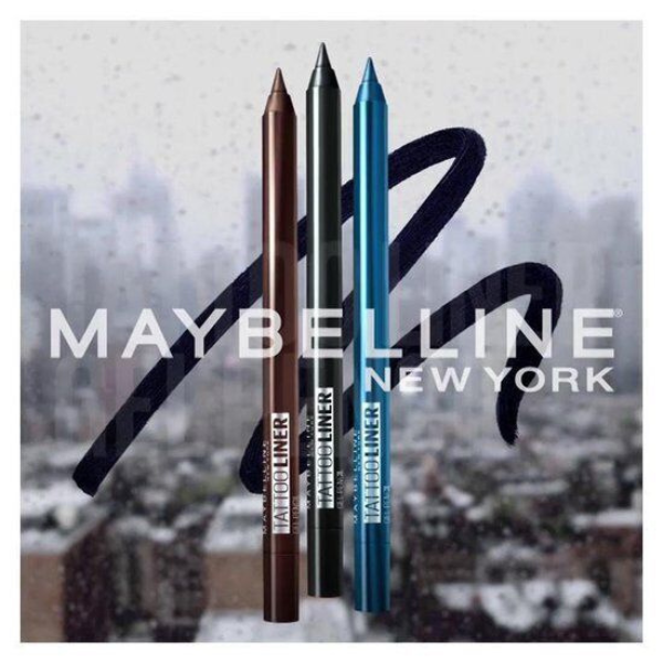 Maybelline New York Tatoo Liner Gel Pencil 902 Grayish Black - Image 6