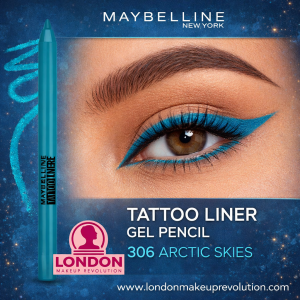 Maybelline New York Tattoo Liner Gel Pencil 306 Arctic Skies