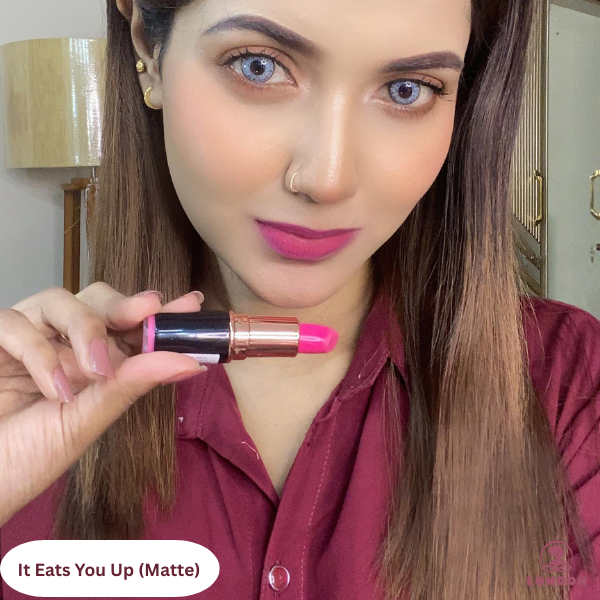 Makeup Revolution UK Iconic Matte lipstick It Eats You Up