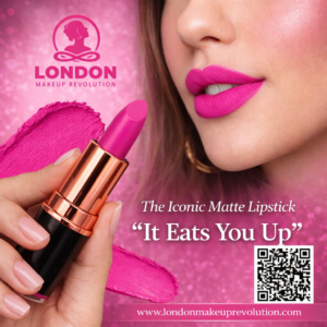 Makeup Revolution UK Iconic Matte lipstick It Eats You Up