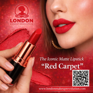 Makeup Revolution UK Iconic Matte Lipstick , Red Carpet