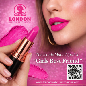 Makeup Revolution UK Iconic Matte Lipstick , Girls Best Friend