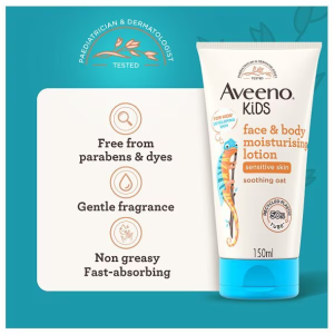 Aveeno Baby & Kids Face & Body Lotion (150ml)