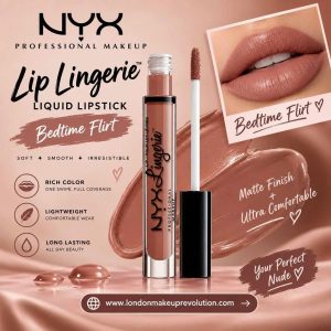 NYX Lip Lingerie Liquid Lipstick Bedtime Flirt