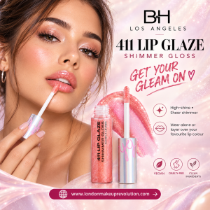 Bh Los Angeles 411 Lip Glaze Shimmer Gloss Vintage
