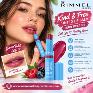 Rimmel Kind & Free Tinted Lip Balm 06 Berry Twist