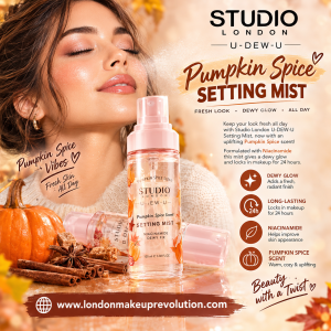 Studio London U DEW U Pumpkin Spice Settng Mist